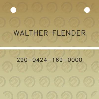 walther-flender-290-0424-169-0000