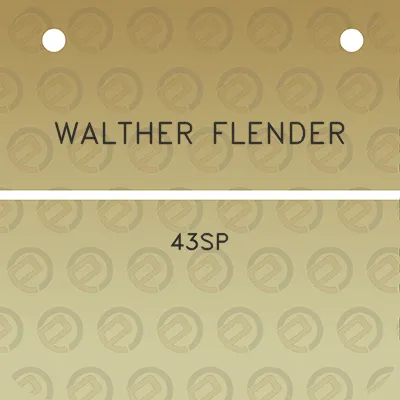 walther-flender-43sp