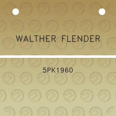 walther-flender-5pk1960