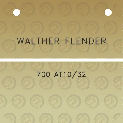 walther-flender-700-at1032