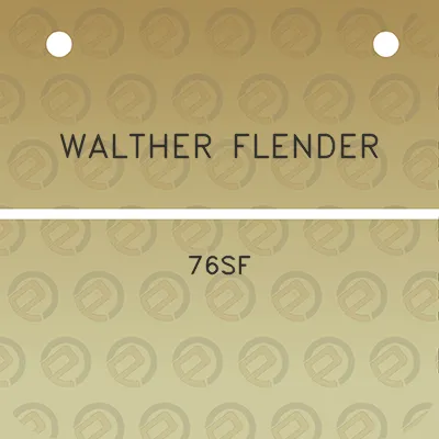 walther-flender-76sf