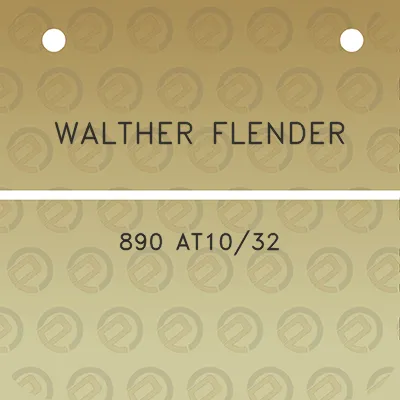 walther-flender-890-at1032