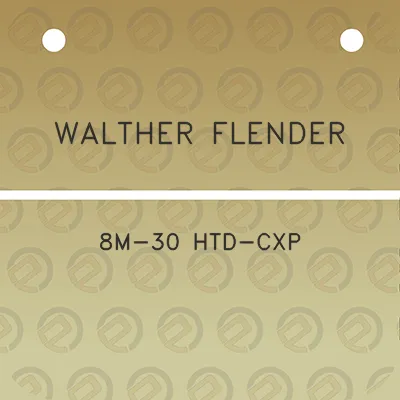 walther-flender-8m-30-htd-cxp