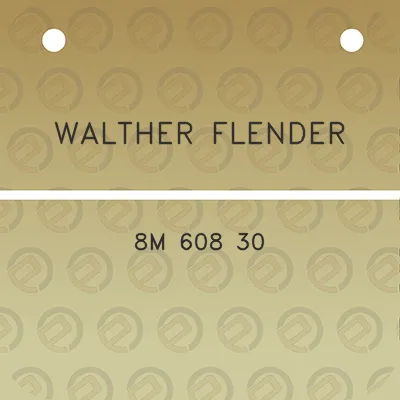 walther-flender-8m-608-30