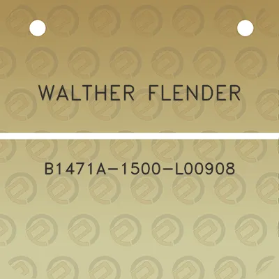 walther-flender-b1471a-1500-l00908