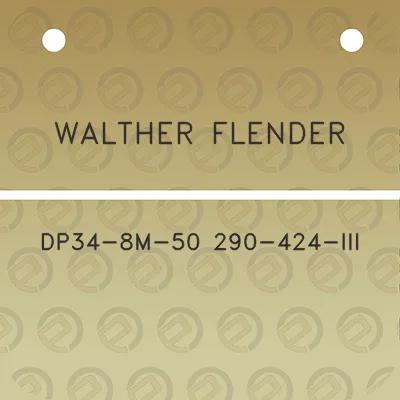 walther-flender-dp34-8m-50-290-424-iii