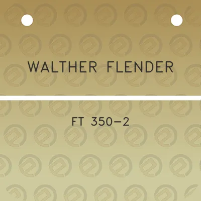 walther-flender-ft-350-2