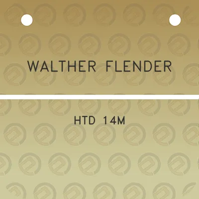 walther-flender-htd-14m