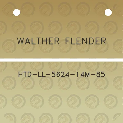 walther-flender-htd-ll-5624-14m-85