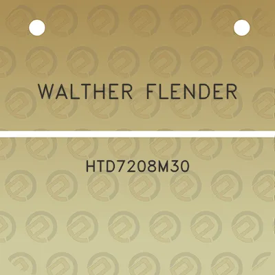 walther-flender-htd7208m30