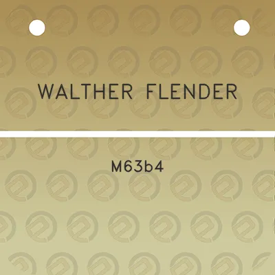 walther-flender-m63b4