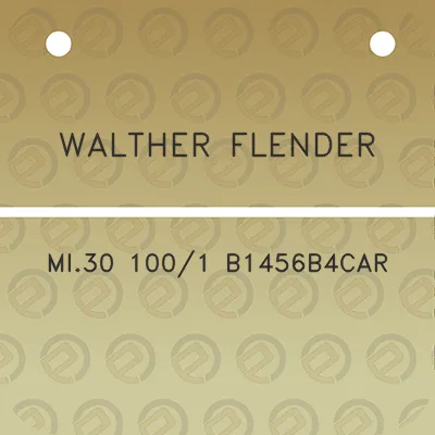 walther-flender-mi30-1001-b1456b4car