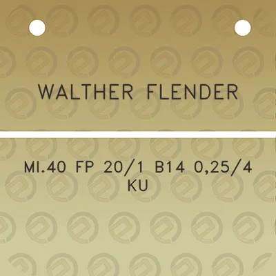 walther-flender-mi40-fp-201-b14-0254-ku