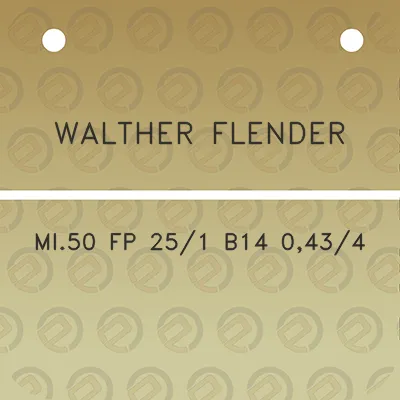 walther-flender-mi50-fp-251-b14-0434