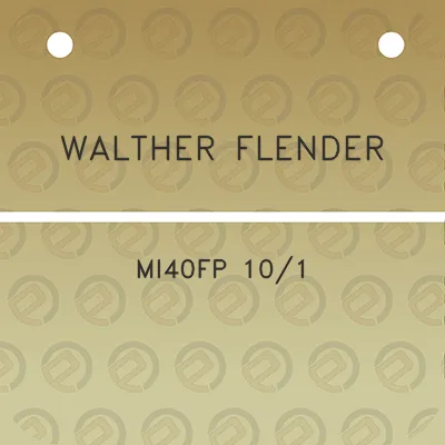 walther-flender-mi40fp-101