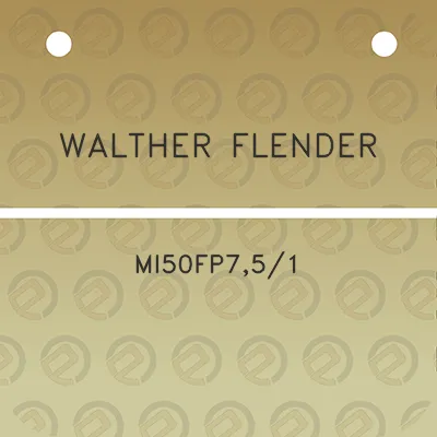 walther-flender-mi50fp751