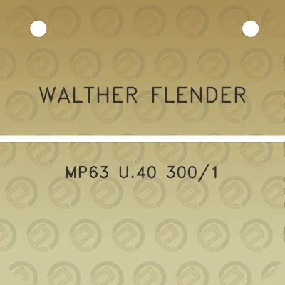 walther-flender-mp63-u40-3001