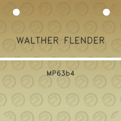 walther-flender-mp63b4