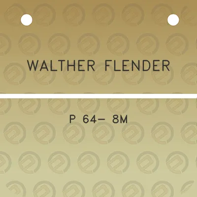 walther-flender-p-64-8m