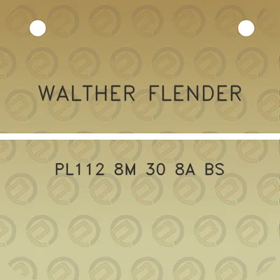 walther-flender-pl112-8m-30-8a-bs