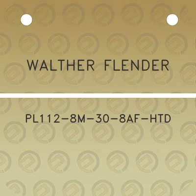 walther-flender-pl112-8m-30-8af-htd