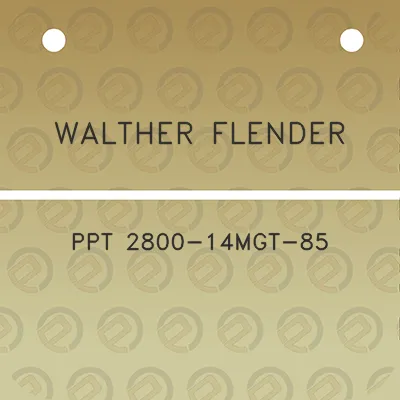 walther-flender-ppt-2800-14mgt-85