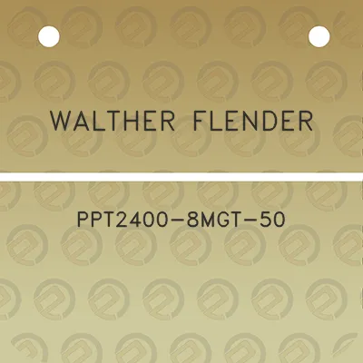 walther-flender-ppt2400-8mgt-50