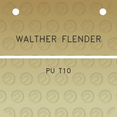 walther-flender-pu-t10