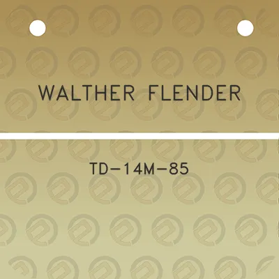 walther-flender-td-14m-85