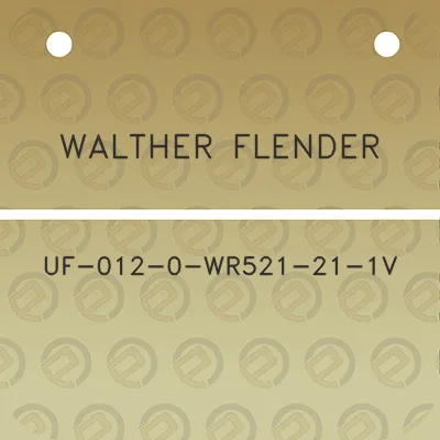 walther-flender-uf-012-0-wr521-21-1v