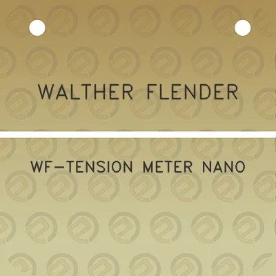 walther-flender-wf-tension-meter-nano