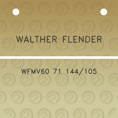 walther-flender-wfmv60-71-144105