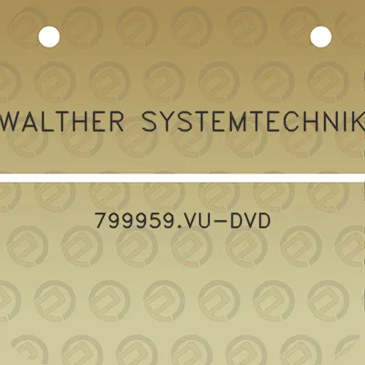 walther-systemtechnik-799959vu-dvd