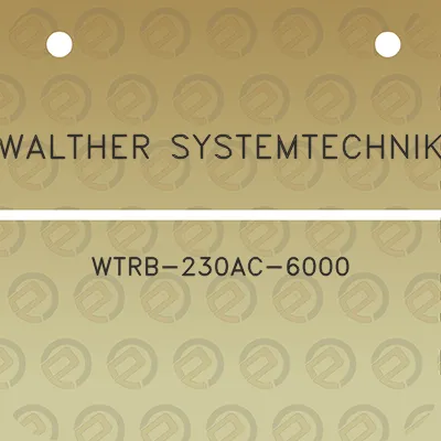 walther-systemtechnik-wtrb-230ac-6000