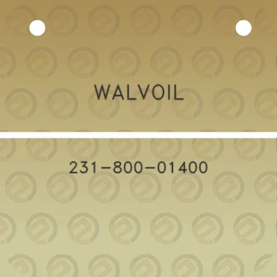 walvoil-231-800-01400