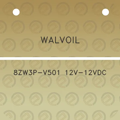 walvoil-8zw3p-v501-12v-12vdc