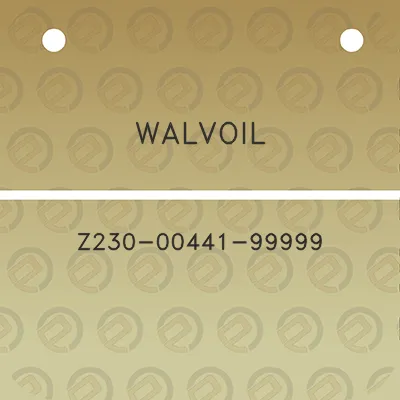 walvoil-z230-00441-99999