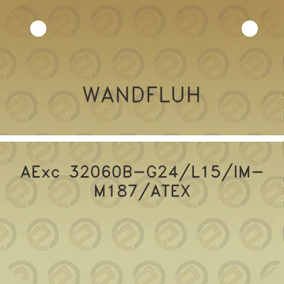 wandfluh-aexc-32060b-g24l15im-m187atex