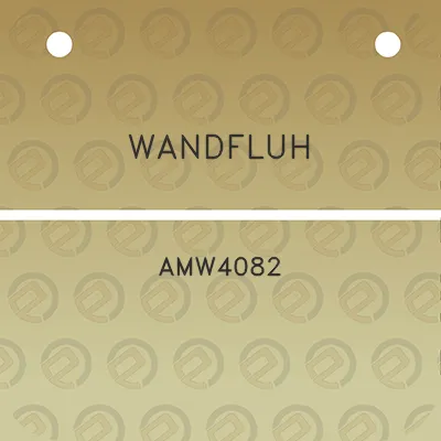 wandfluh-amw4082