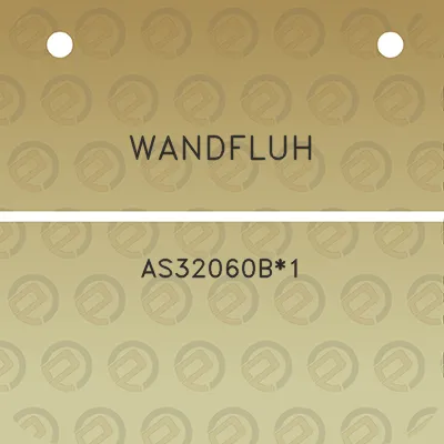 wandfluh-as32060b1