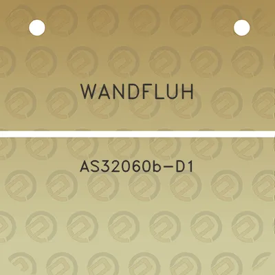 wandfluh-as32060b-d1