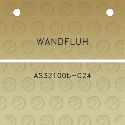 wandfluh-as32100b-g24