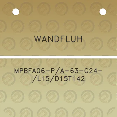 wandfluh-mpbfa06-pa-63-g24-l15d15t142