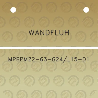 wandfluh-mpbpm22-63-g24l15-d1