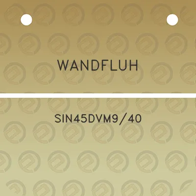 wandfluh-sin45dvm940