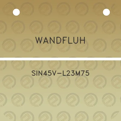 wandfluh-sin45v-l23m75