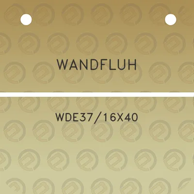 wandfluh-wde3716x40