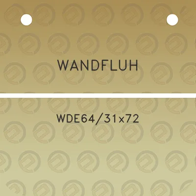 wandfluh-wde6431x72