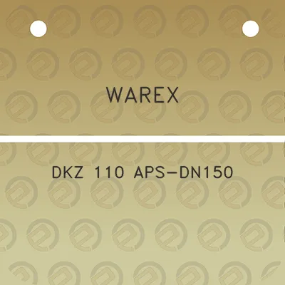 warex-dkz-110-aps-dn150