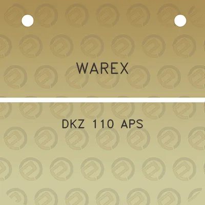 warex-dkz-110-aps